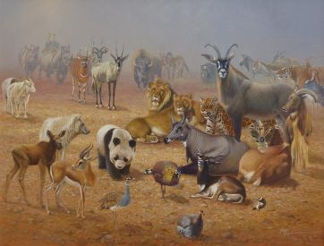 Versammeln vor der Arche - 100x130cm.jpeg